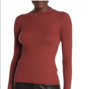 Vince lightweight rib 100% cashmere knit sweater